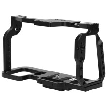 Quick Release Rabbit Cage For BMPCC 4K Camera Protective Cover Aluminum Alloy Construction Light Weight With Cold Shoe Mount And Multiple Threaded