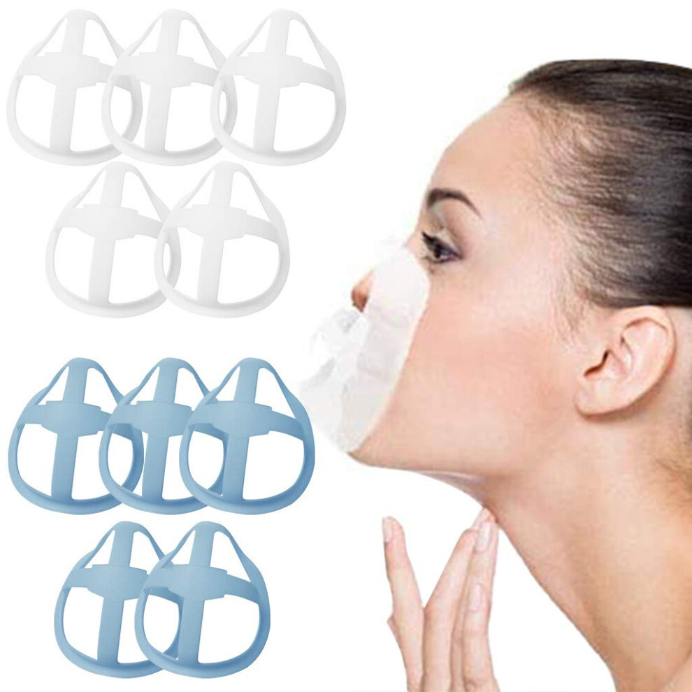 Mask Bracket 10Pcs Silicone 3D Inner Support Frame For Breathing Space And Makeup Protection 9044945674170