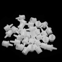50pcs Eyelash Glue Bottle Stoppers Prevent Clogging Reduce Waste Fits 10mm Extension Glue Bottles