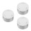 3Pcs Silver Shower Valve Handle Plastic with Easy Temperature Control 8