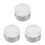 3Pcs Silver Shower Valve Handle Plastic with Easy Temperature Control 9