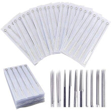 Disposable Tattoo Needles 1209RM Precleaned SingleUse for Liner and Shader 50PCS Professional Pack