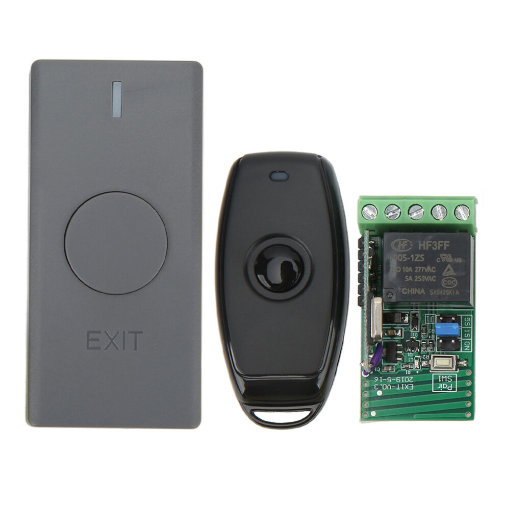 Wireless Access Control System With Remote & Exit Button, 12V Dc 5061381412337