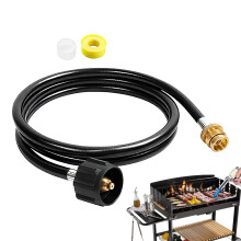 Propane Tank Hose 6Ft Adapter for RV Grills Camping Stove Patio Heater and Torch