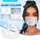 Mask Bracket 3D Face Mask Inner Support Frame Increases Breathing Space Prevents Makeup Transfer 3pcs 2