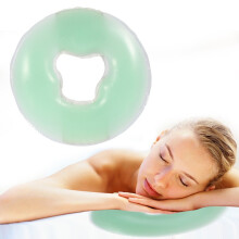Face Massage Pillow Silicone Spa Face Rest Cushion Comfortable Support for Beauty Bed and Therapy