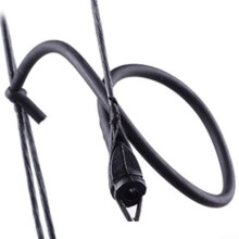 Compound Bow Peep Sight with Angled Design and Silicone Tube for Archery Hunting Use