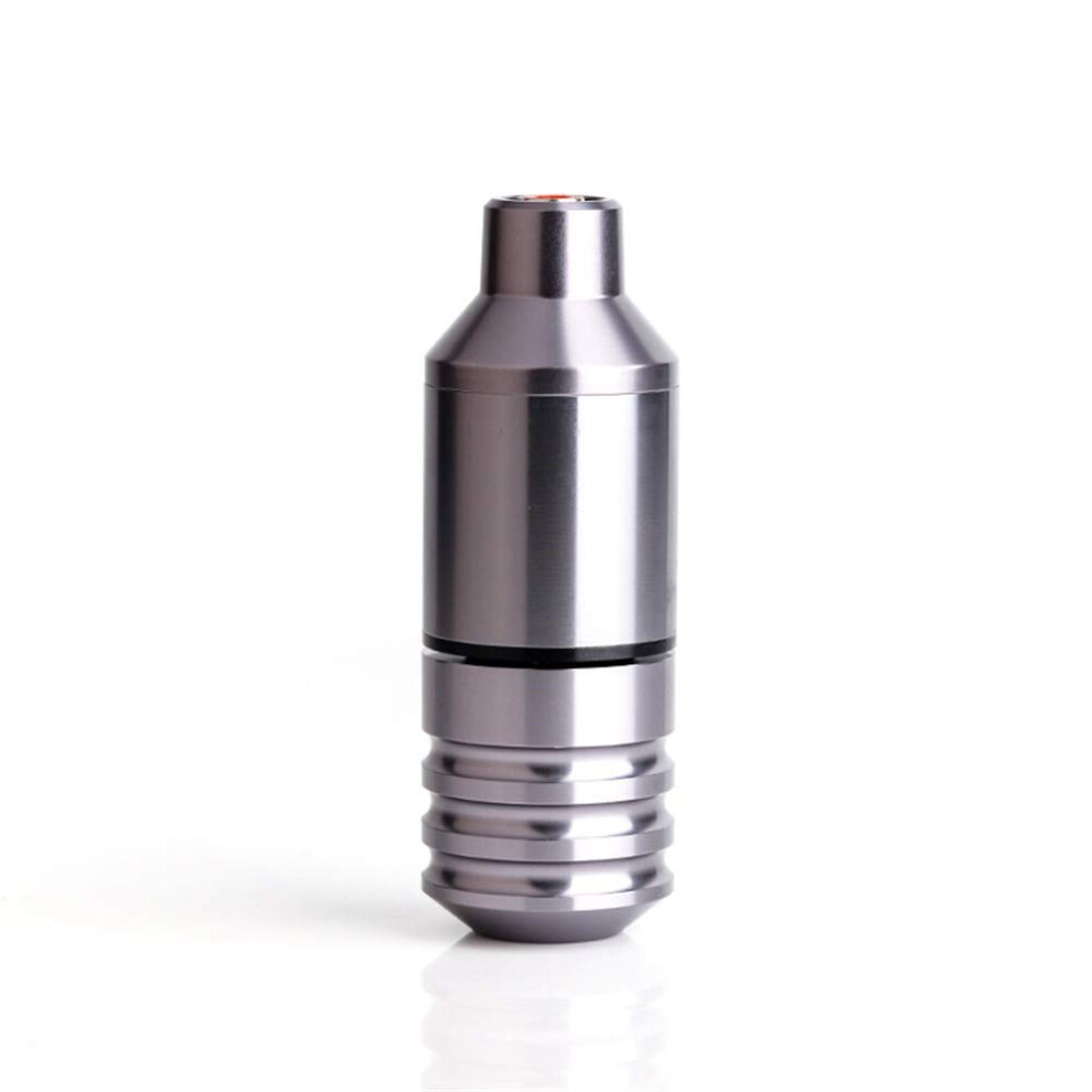 Silver Rotary Tattoo Machine Pen With Stable Rca Connection For Beginners And Professionals