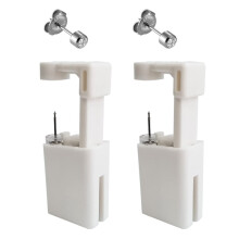 Ear Piercing Kit 2 Pack with Hypoallergenic Studs Disposable Ear Piercing Gun for Safe Home Use