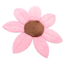 Sonnenblumen Baby-Badekopfstütze Weiche Plüsch-Schwamm 66x2,5cm