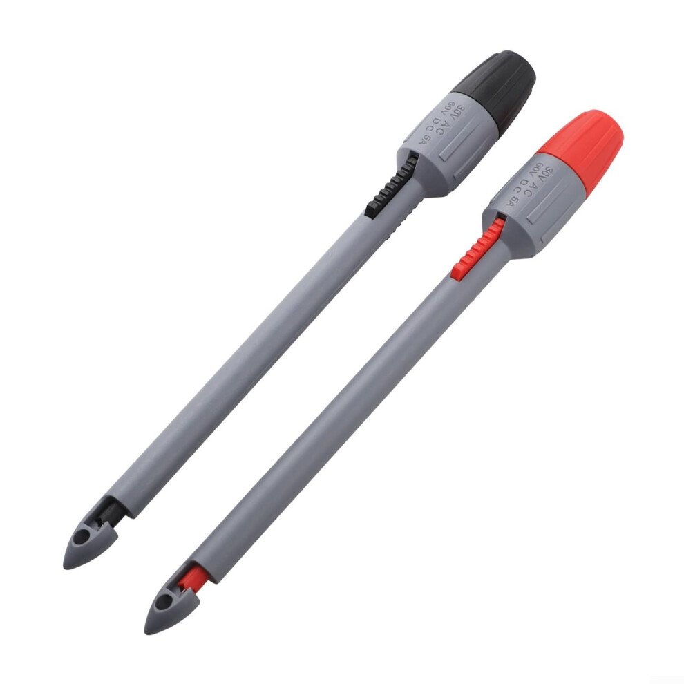 Wire Piercing Multimeter Probe With 4Mm Banana Plug, Cat Iii 30Vac/60Vdc, Springloaded Clip 5A 9365369972377
