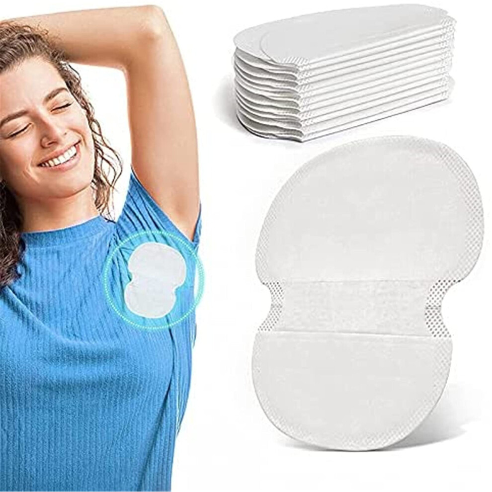 20pcs Disposable Underarm Sweat Pads with Strong Absorption and Odor Control, Ultra Thin Design