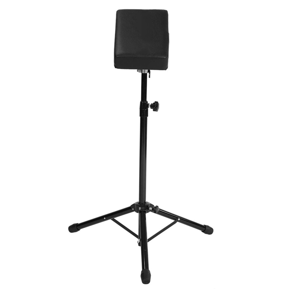 Adjustable Tattoo Armrest Tripod Stand with 180 Rotating Soft Cushion and Stable Base