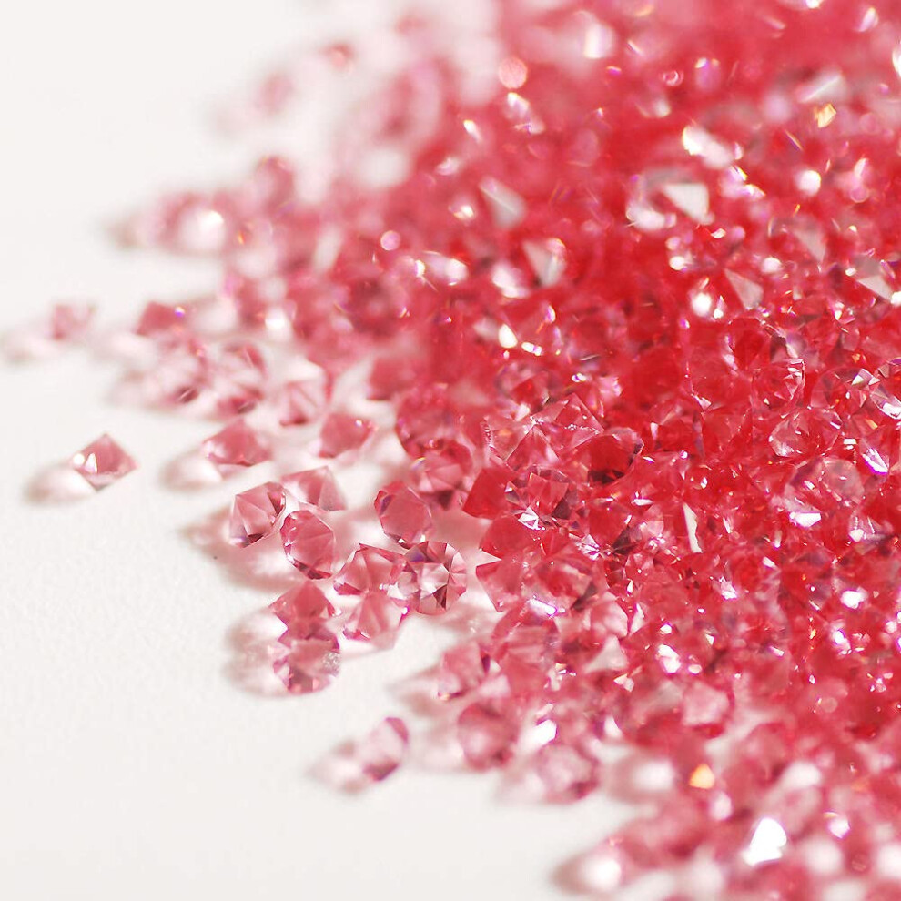 Red Rose Nail Art Rhinestones 1.1Mm Ab Iridescent Micro Gems For Diy Manicure Crafts 14400Pcs