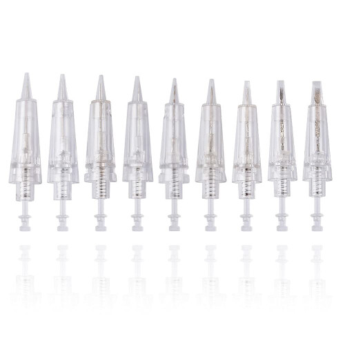 PMU Cartridge Needles 3RL 20PCS for Precise Eyebrow Strokes and Lips Permanent Makeup