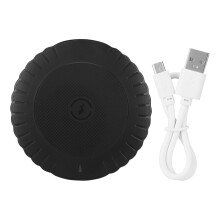 Wireless Stereo Bass Speaker Mini Bone Conduction Device, Dual Speaker Bring Excellent Combination Experience Featuring FM Radio And Hands-Free Callin