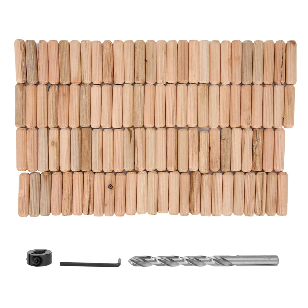 Woodworking Dowel Pins With Straight Grooved Hardwood Beveled Ends Tapered For Easier Insertion Strong And Secure Joints For Furniture Repairs Diy 9138057003635