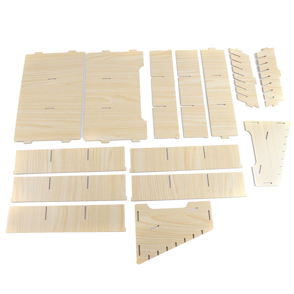 Humanized Stable Base Efficient Organization Cell Phone Storage Box Multi-Cell Design Space-Saving Design Natural And Stylish Look High Quality Wooden 9012494602517