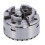 Internal Jaws Lathe Chuck, External Jaws Scroll Chuck With Self Centering Design, High Repeat Positioning Accuracy Featuring Durable Construction And 3