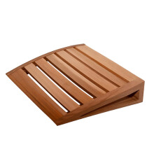 Ergonomic Wooden Sauna Headrest Pillow with Breathable Design and AntiSkid Neck Support for Home Spa