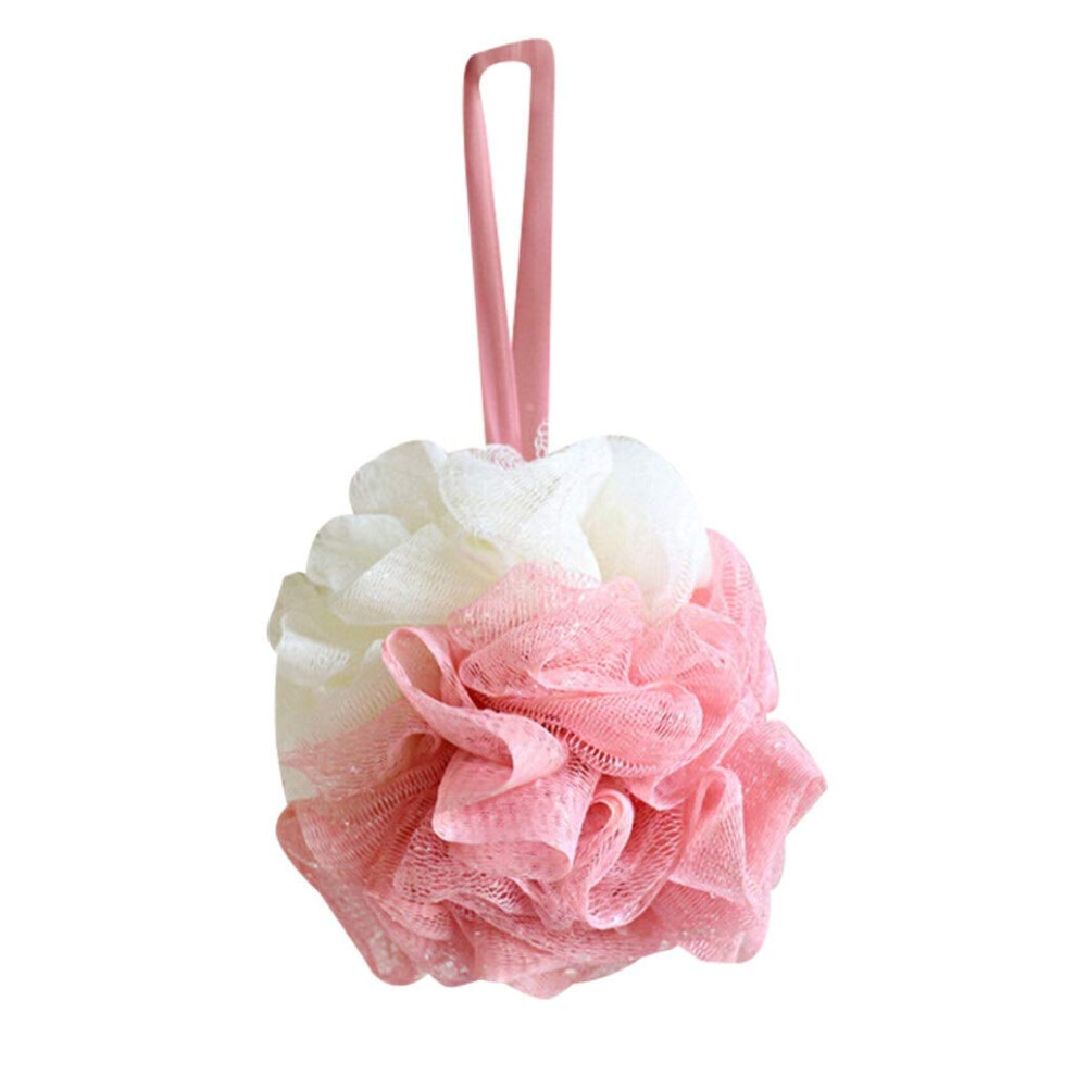 Back Scrubber for Shower with Long Handle, Gentle Exfoliating Mesh Loofah for Hard to Reach Areas
