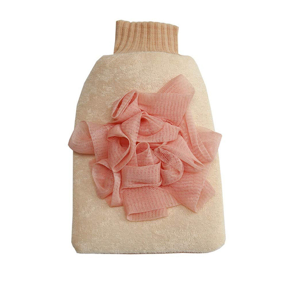 Exfoliating Bath Gloves DualSided Soft Body Scrubber for Shower Spa Massage, 1 Pack, Color C