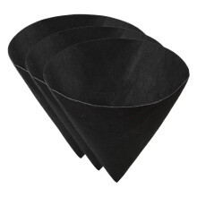 Plant Basket Liner Felt Cone Flower Pot Insert Prevents Bird Nesting for Garden Patio 16inch