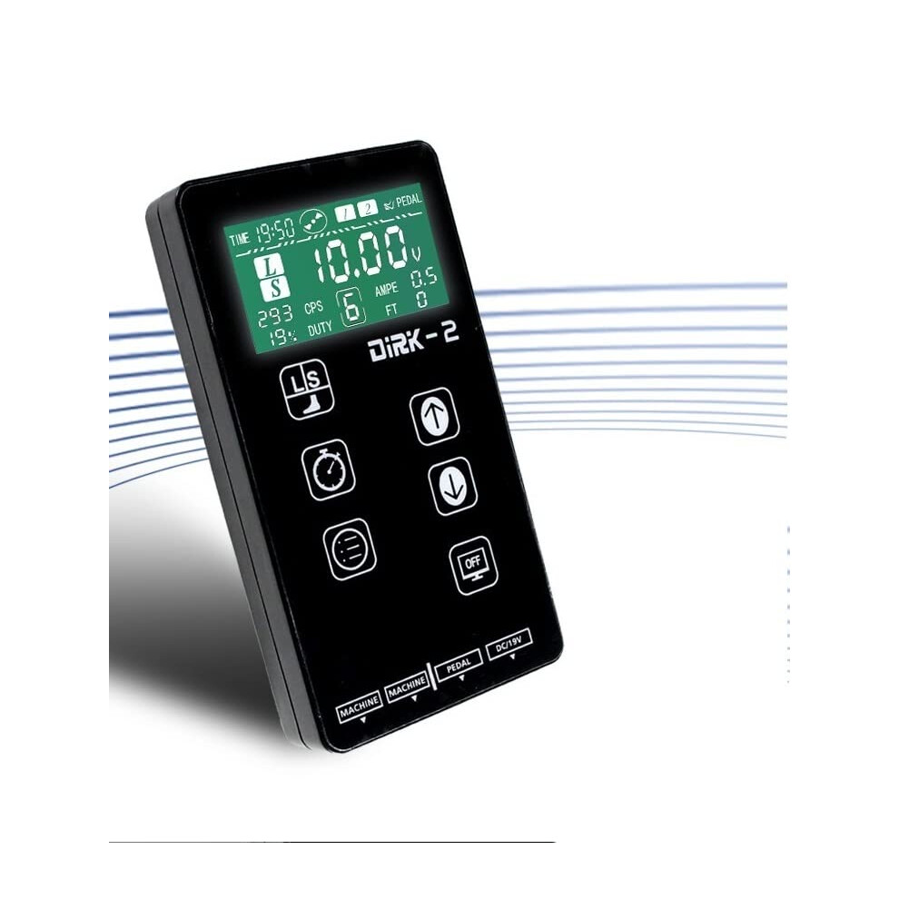 Adjustable Tattoo Power Supply with Wide Voltage 90240V for Coil and Rotary Machines