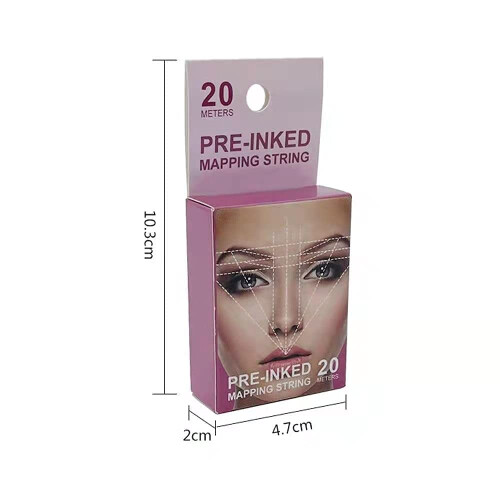 Eyebrow Mapping String 20m PreInked Brow Measuring Tool for Symmetrical Microblading 1
