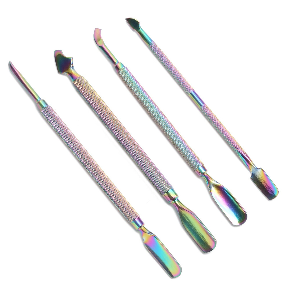 Stainless Steel Cuticle Pusher with Precise Control, RustProof, EcoFriendly for Salon and Home