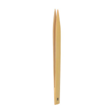 Swiss Made Inspired Bamboo Precision Tweezers Fine Tips Anti Magnetic Brass Compatibility Strong and Pointed Tweezers Excellent Workmanship Shock