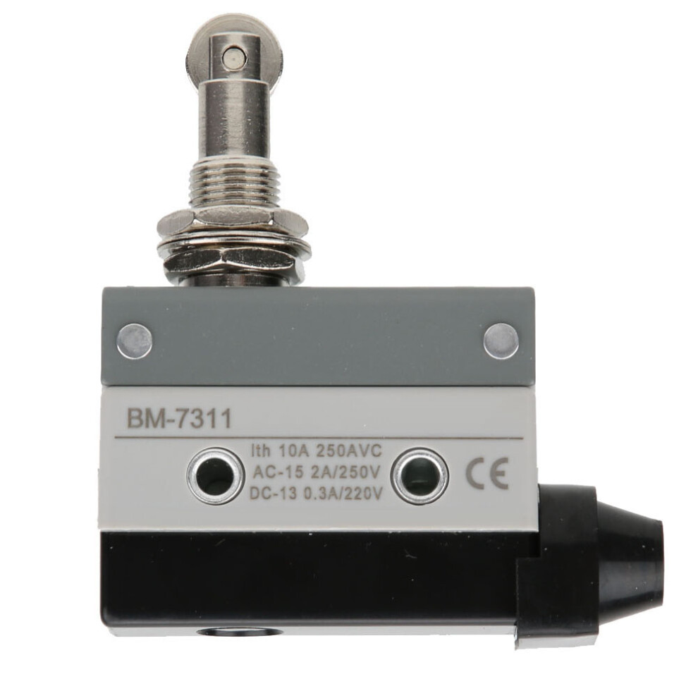 Limit Switch For Automation Machinery, Roller Plunger Actuator Horizontal Limit Switch With Spdt 1No+1Nc Contact Type, Ip Protection Degree High 9365494974895