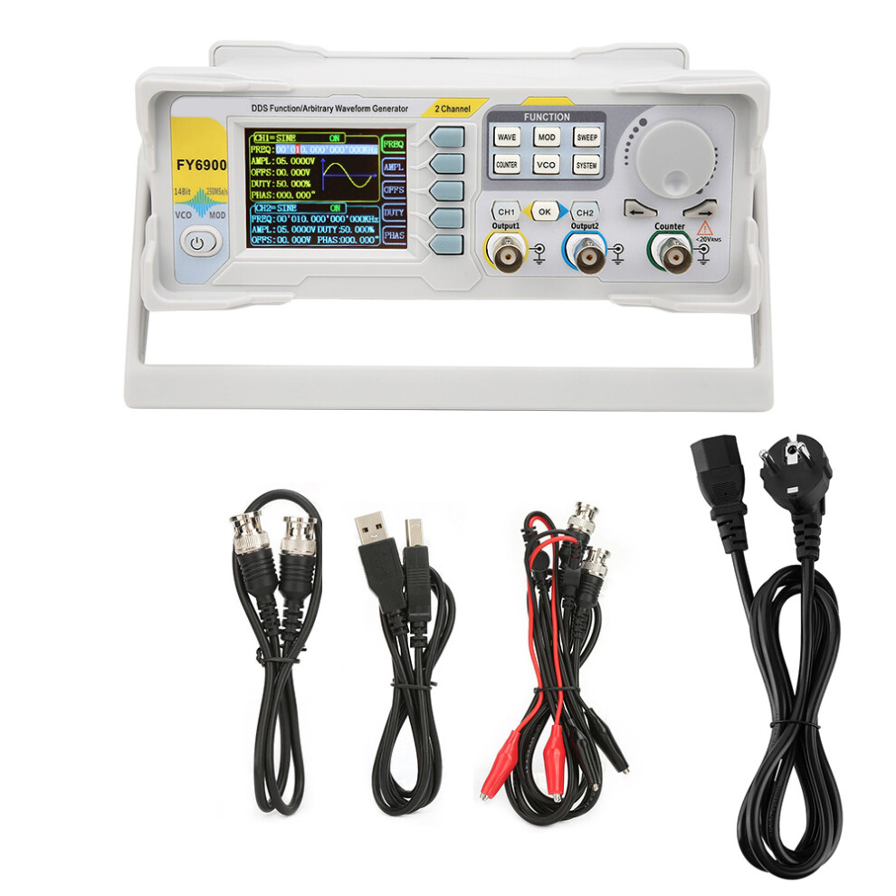 Function Generator Signal Generator Arbitrary Waveform Generator Dual Channel Dds Technology Frequency Meter High Precision Sweep Function Electronic 9423501926210