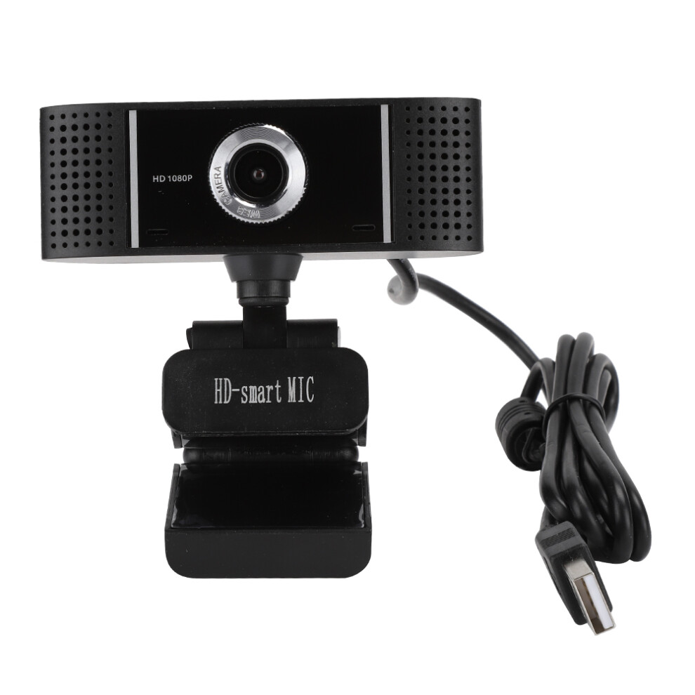 Advanced Capture Software Enabled 1080P Webcam With Mic Range Up To 3 Meters, Manual Focusing And Image Distortion Correction For Professional 9159805538308