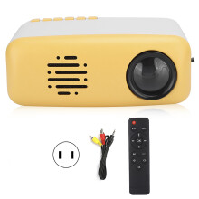Portable Mini Projectors LED Micro Projector Wireless Connect Phones With Built-In Speaker And Multiple Ports Support For Home Theater Movie Outdoor