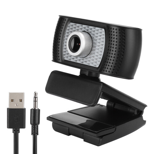 Κάμερα web USB με μικρόφωνο για ζωντανές μεταδόσεις στο Web, ανάλυση Full HD, αυτόματη