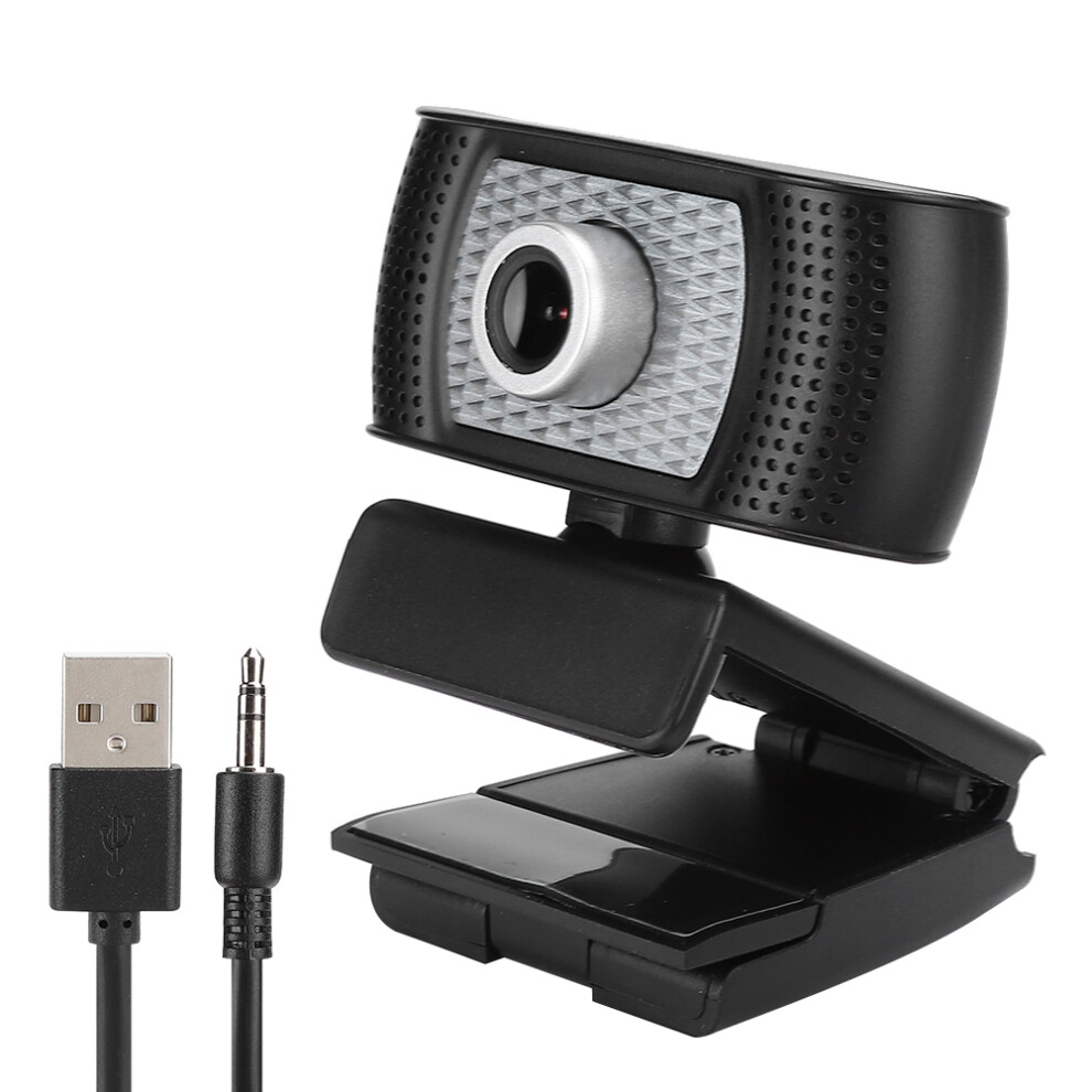 Full Hd Webcam With Microphone, Plug And Play Usb Web Camera For Online Classes Live Webcasts Auto Focus Correction Noise Reduction Microphone H Light 9176269541576