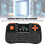 LED Backlit Keyboard RGB Backlit Mini Wireless Keyboard QWERTY Keyboard Layout Ergonomic Design Multi-finger Touchpad Gamepad Functionality 2.4GHz 4