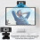 Κάμερα web USB με μικρόφωνο για ζωντανές μεταδόσεις στο Web, ανάλυση Full HD, αυτόματη 7
