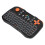 LED Backlit Keyboard RGB Backlit Mini Wireless Keyboard QWERTY Keyboard Layout Ergonomic Design Multi-finger Touchpad Gamepad Functionality 2.4GHz 6