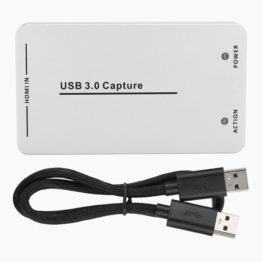 Dslr Compatible Hdmi Capture Device, High Speed Usb 3.0 Interface For 1080P 60Fps Streaming, Supports Hdmi Pass Through And Obs Streaming, Compatible 9159805539725