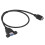 Καλώδιο επέκτασης μπροστινού πάνελ USB3.1, θηλυκό φύλλο αλουμινίου USB3.0 τύπου A, 2