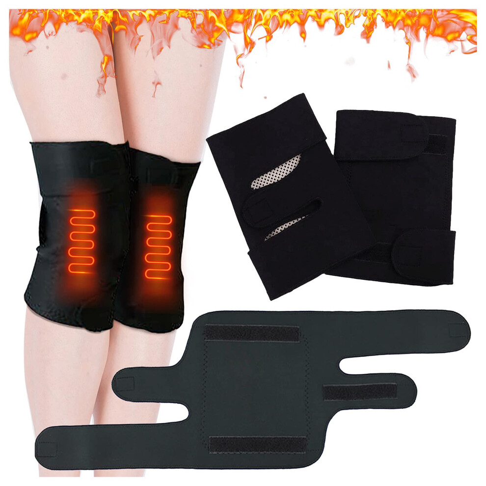 Neck Massager with SelfHeating Magnetic Therapy Belt for Neck, Knee and Wrist Support