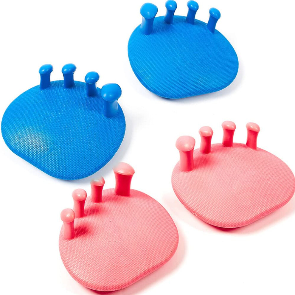 Toe Separators Gel Toe Stretcher Silicone Pedicure Spacers for Nail Polish and Foot Care BSET