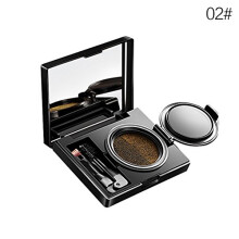 Waterproof Eyebrow Gel with Brush, Long Lasting Smudge Proof Natural Brow Finish for Travel