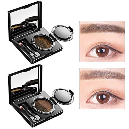 Waterproof Eyebrow Gel with Brush, Long Lasting Smudge Proof Natural Brow Finish for Travel 2