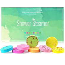 Shower Steamers with Essential Oils, 8 Scents Aromatherapy Shower Bombs Gift Set for Women and Men