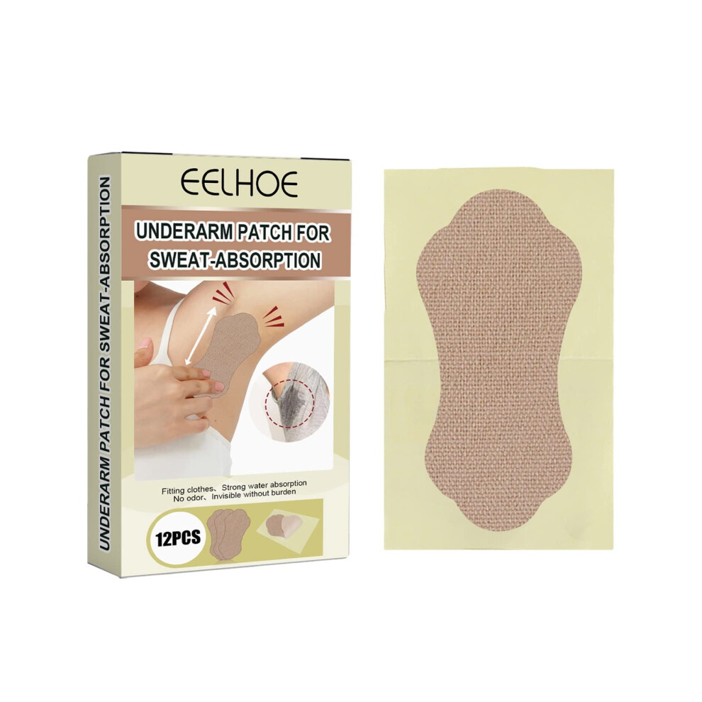 Underarm Sweat Pads 24 Pcs Disposable Armpit Sweat Shields UltraThin Breathable for Men and Women
