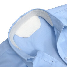Collar Sweat Pads 40 Pack Invisible Disposable Collar Protectors with MoistureWicking SelfAdhesive Design for Shirts and Hats