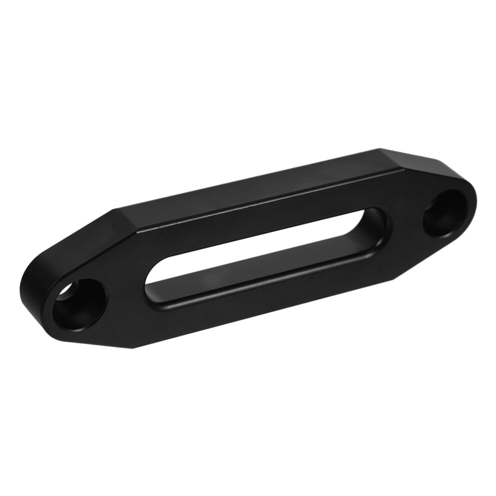 Winch Fairlead Roller Guide With Nylon Rope Stopper Aluminum Shackle Mount For Offroad Towing 9365369979130